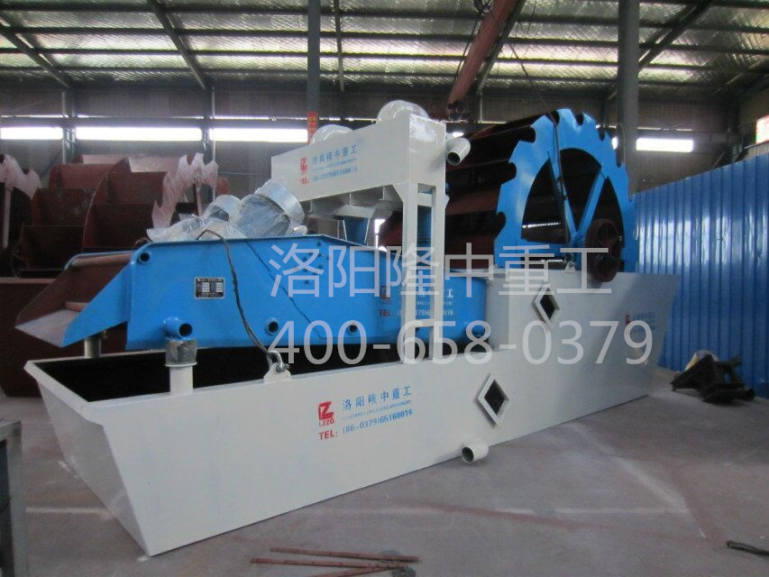 洗砂回收一體(tǐ)機車間圖